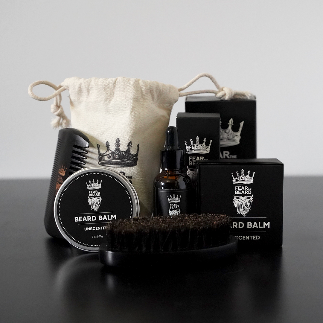 Sculpt & Serenade Ensemble: The Artistry Collection (Beard Brush & Comb Kit + Beard Oil + Beard Balm)