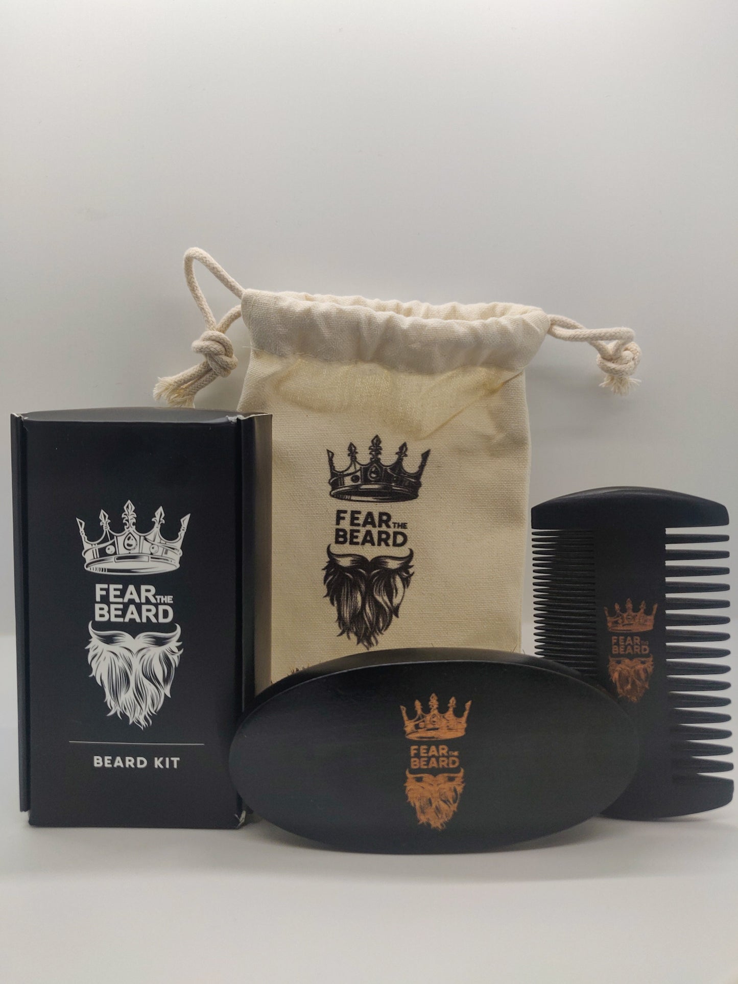 Beard Brush & Comb Kit